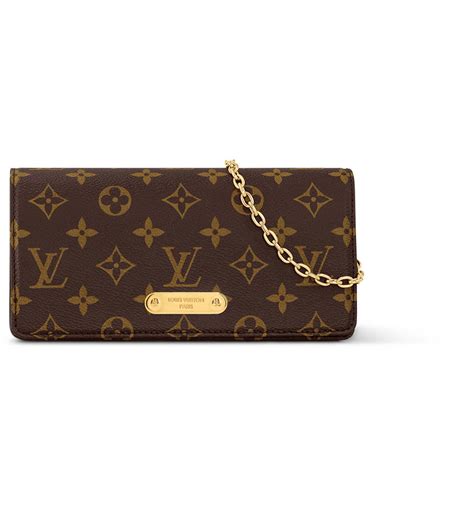 lv wallet on chain lily|louis vuitton chain lily.